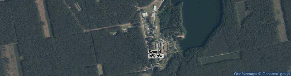 Zdjęcie satelitarne Szeroki Bór Piski ul.